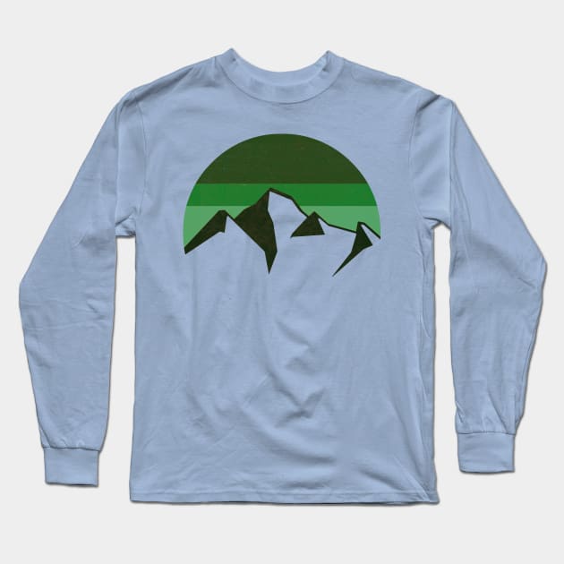 green mountain vintage Long Sleeve T-Shirt by pholange